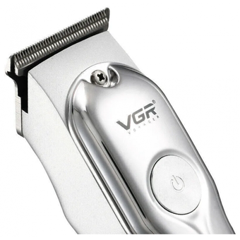  Машинка для стрижки VGR V-071, серебристый 