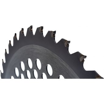  Нож CHAMPION 40 зубчатый d255*25.4mm твердосплавные зубцы (C5107) 