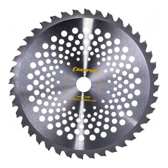  Нож CHAMPION 40 зубчатый d255*25.4mm твердосплавные зубцы (C5107) 