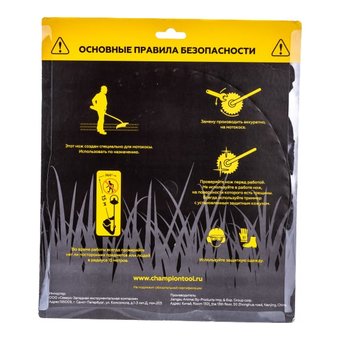  Нож CHAMPION 40 зубчатый d255*25.4mm твердосплавные зубцы (C5107) 