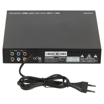  Плеер DVD Hyundai H-DVD100 черный 