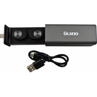  Наушники беспроводные OLMIO TWE-01 