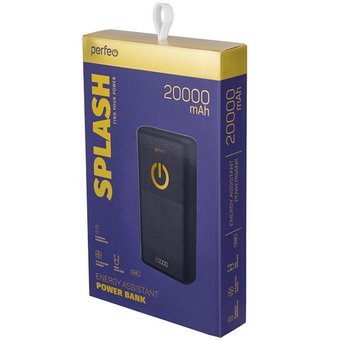  Внешний аккумулятор Perfeo PF-B4298 черный 