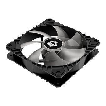  Вентилятор ID-COOLING WF-12025-SD-K 120x120x25мм (80шт./кор, 1600об/мин, Black) BOX 