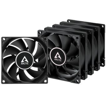  Вентилятор ARCTIC SF8 (ACFAN00261A) (Black) PWM PST Value pack (5pc) 