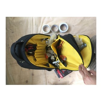  Рюкзак для инструментов BERGER BG1200 ГАМЕН пластиковое дно 