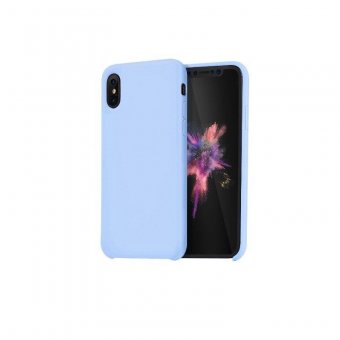  Чехол силиконовый HOCO PURE Series для iPhone X сиреневый 