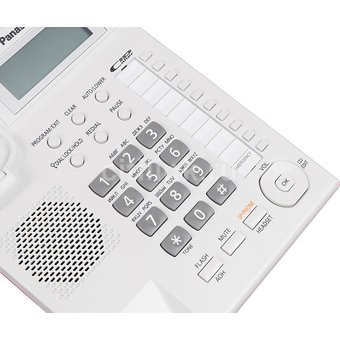  Телефон проводной Panasonic KX-TS2388RUW белый 