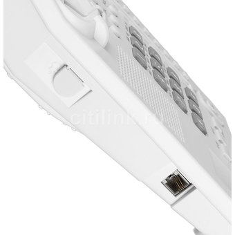  Телефон проводной Panasonic KX-TS2388RUW белый 