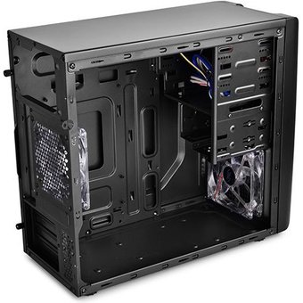  Корпус Deepcool Smarter, mATX, Mini-ITX, Mini-Tower, сталь, без БП, 2xUSB на лицевой панели, 201x365x420 мм, 3.4 кг, черный 