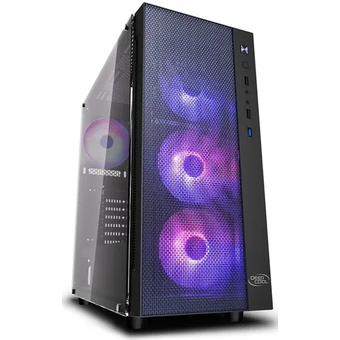  Корпус DeepCool MATREXX 55 MESH ADD-RGB 4F Black (DP-ATX-MATREXX55-MESH-AR-4F) 