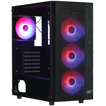  Корпус DeepCool MATREXX 55 MESH ADD-RGB 4F Black (DP-ATX-MATREXX55-MESH-AR-4F) 