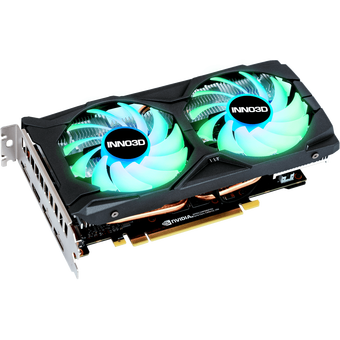  Видеокарта Inno3D GeForce GTX 1660 SUPER TWIN X2 RGB OC (N166S2-06D6X-1712VA15LB) 
