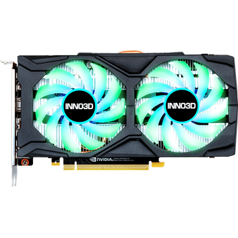  Видеокарта Inno3D GeForce GTX 1660 SUPER TWIN X2 RGB OC (N166S2-06D6X-1712VA15LB) 
