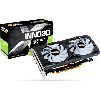  Видеокарта Inno3D GeForce GTX 1660 SUPER TWIN X2 RGB OC (N166S2-06D6X-1712VA15LB) 