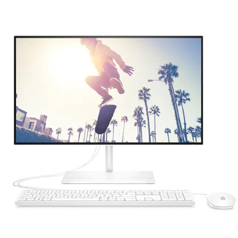  Моноблок HP 24-cb1010ny (6P140EA#B1R) NT 23.8" FHD(1920x1080) i3-1215U, 8GB DDR4 3200 (1x8GB), SSD 256Gb, Intel Graphics, noDVD, kbd(eng)&mouse 