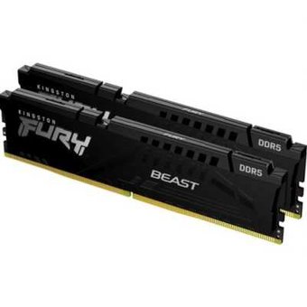  ОЗУ Kingston FURY Beast Black EXPO Gaming Memory (KF560C36BBEK2-16) DDR5 6000 16GB DIMM Non-ECC, CL36 , 1.35V, (Kit of 2) 1RX16 36-38-38 