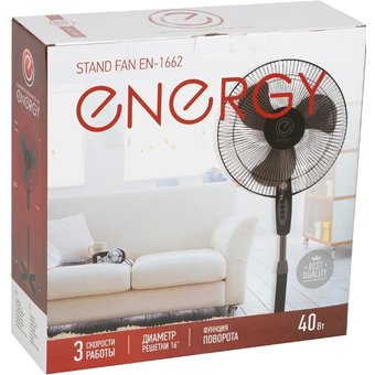  Вентилятор напольный ENERGY EN-1662 черный 