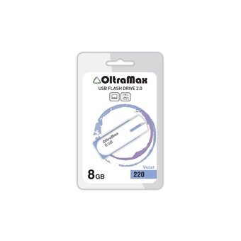  USB-флешка Oltramax OM 8GB 220 фиолетовый 