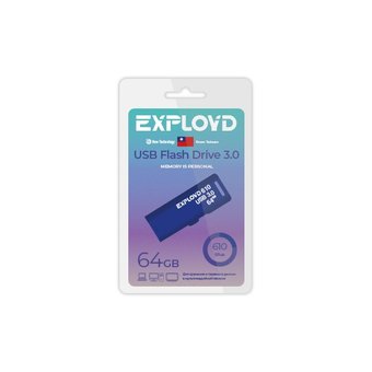  USB-флешка Exployd EX 64GB 610 Blue 