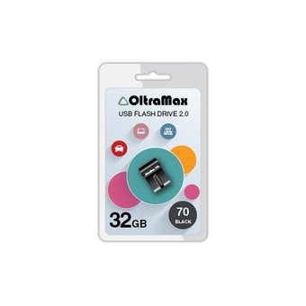  USB-флешка Oltramax OM 32GB 70 черный 