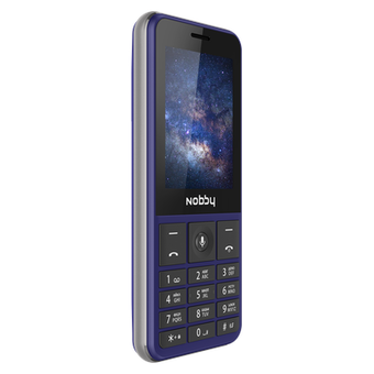  Мобильный телефон NOBBY 240 LTE сине-серый 