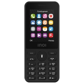  Мобильный телефон INOI 249 black 