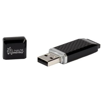  USB-флешка Smartbuy SB32GBQZ-K 32GB Quartz Series Black 
