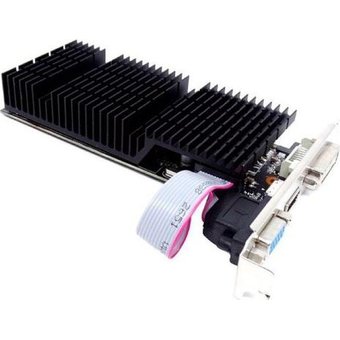  Видеокарта AFOX AF710-1024D3L8 Geforce GT710 1GB DDR3 64Bit DVI HDMI VGA LP Single Fan 