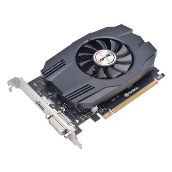  Видеокарта AFOX GT1030 (AF1030-4096D4H5) 4GB DDR4 64BIT, DVI HDMI ATX SINGLE FAN 