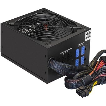  Блок питания ExeGate 900PPX EX222114RUS-S 900W (ATX, APFC, SC, КПД 82 (80 Plus), 14cm fan, 24pin, 2x(4+4)pin, PCIe, 5xSATA, 4xIDE) 
