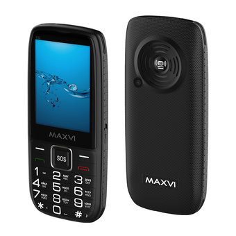  Мобильный телефон MAXVI B32 black 