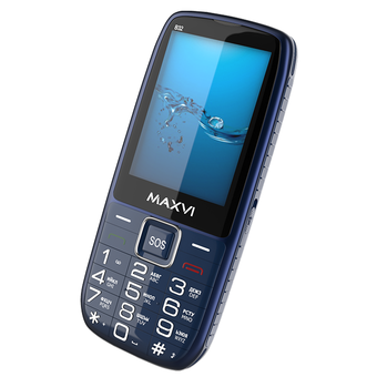  Мобильный телефон MAXVI B32 blue 