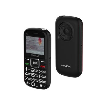  Мобильный телефон MAXVI B5ds black 