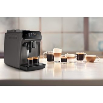  Кофемашина Philips EP1224/00 серый/черный 