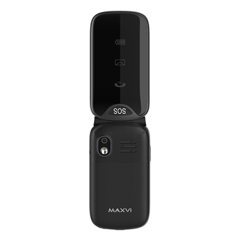  Мобильный телефон MAXVI E6 Black 