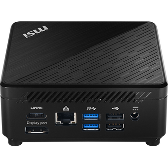  Неттоп MSI Cubi 5 10M-815RU (Cubi B183) 9S6-B18311-846/Intel Core i5-10210U 1.6GHz Quad/8GB+512GB SSD/Integrated/WiFi/BT/W11Pro/1Y/Black 