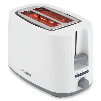  Тостер Hyundai HYT-2301 белый/серый 