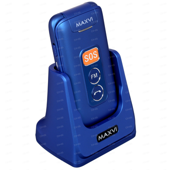  Мобильный телефон Maxvi E5 blue 