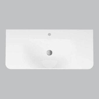  Раковина мебельная AM.PM Sensation M30WPC1001WG 100см иск. мрамор, бел.глянц 