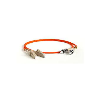  Патч-корд Hyperline FC-D2-50-LC/­PR-ST/­PR-H-2M-LSZH-OR MM 50/­125, ST-LC, duplex, LSZH, 2 м 