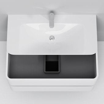  Раковина мебельная AM.PM Sensation M30WPC1001WG 100см иск. мрамор, бел.глянц 