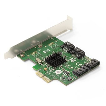  Контроллер ExeGate EXE-502 EX290924RUS (PCI-E 2.0, SATA3 RAID, 4 int.) 