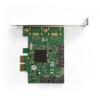  Контроллер ExeGate EXE-502 EX290924RUS (PCI-E 2.0, SATA3 RAID, 4 int.) 
