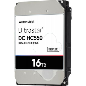  HDD Western Digital Ultrastar DC HС550 WUH721816ALE6L4 (0F38466) 3.5" SATA 16Тb, 7200rpm, 512MB buffer, 512e 