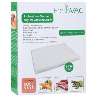  Пакеты для вакуумного упаковщика Ellrona FreshVACpro 20*30 