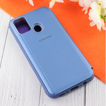  Чехол-книга Clear View WS для Samsung Galaxy M31 /M315 Blue 