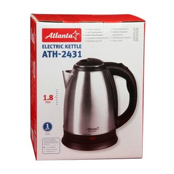  Чайник Atlanta ATH-2431 нерж 