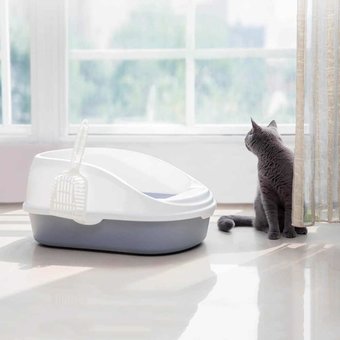  Лоток для кошек Xiaomi Semi-open Cat Litter 