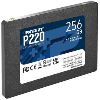  SSD Patriot P220 P220S256G25 SATA III 256Gb 2.5" 